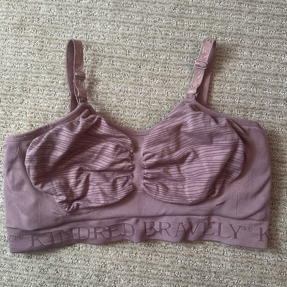Kindred Bravely Mauve Nursing Bra